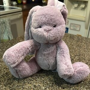 Softest Ever Plush Purple Bunny NEW